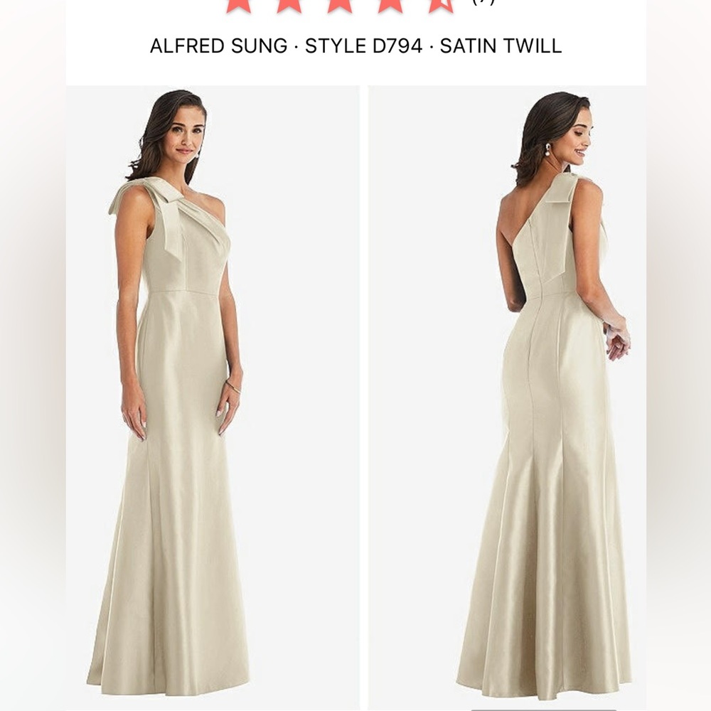Alfred Sung Bridesmaids Dress